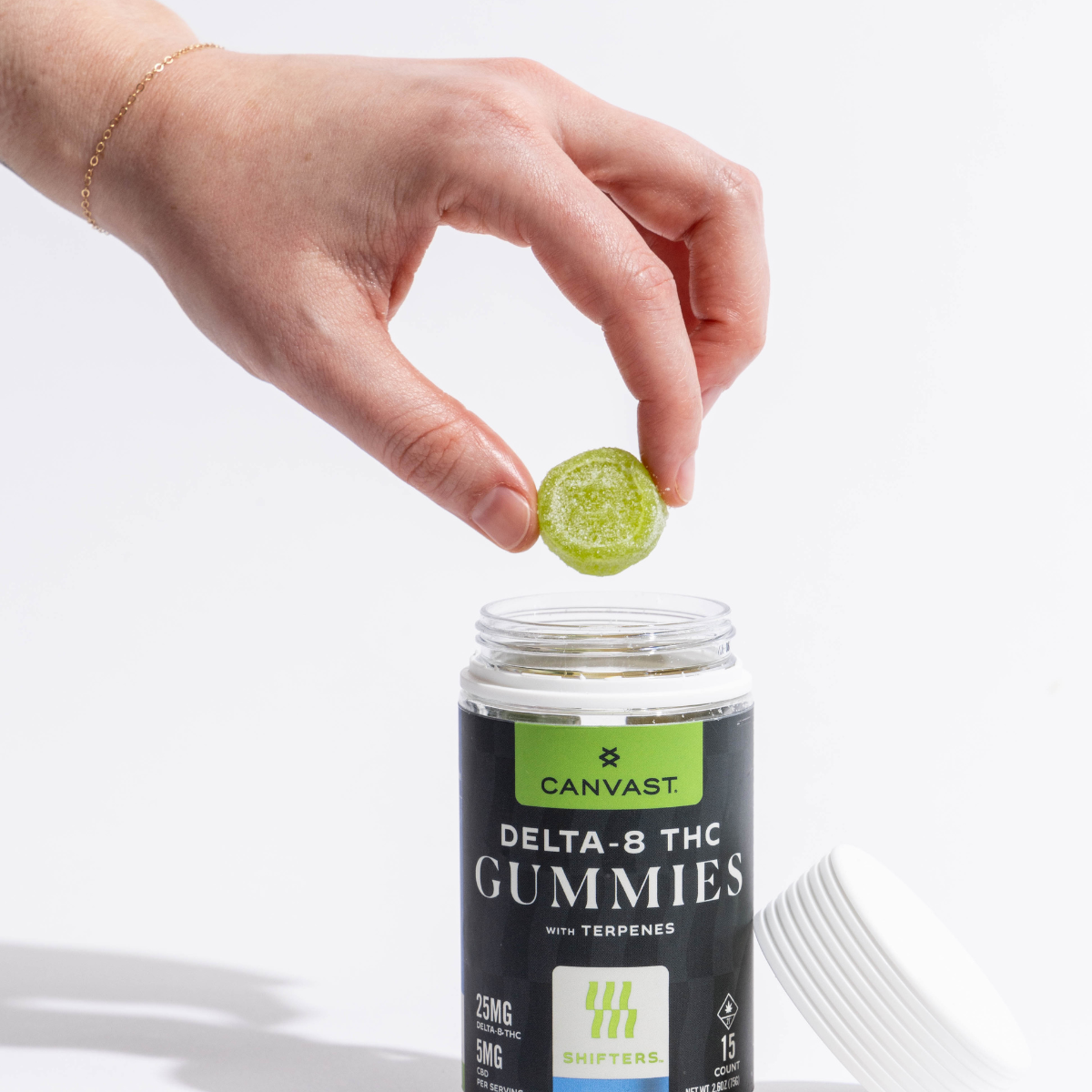 Canvast Delta-8 THC Vegan and Organic Gummies + Terpenes