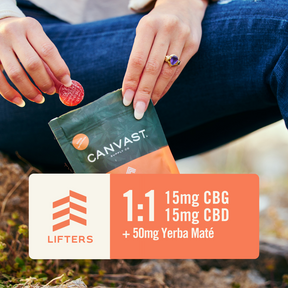 Lifters Energy Gummies with CBG + Yerba Maté